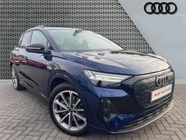 Used 2022 Audi Q4 E-tron Q4  Edition 1 40 e-tron  150,00 kW Navarra Blue Metallic