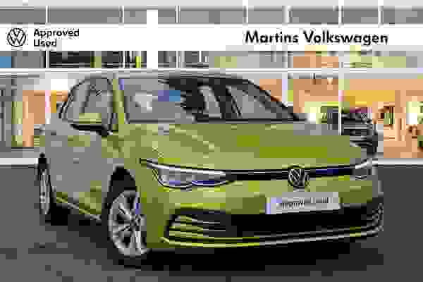 Used 2020 Volkswagen Golf MK8 Hatchback 5-Dr 1.5 TSI (130ps) Life EVO Lime Yellow at Martins Group