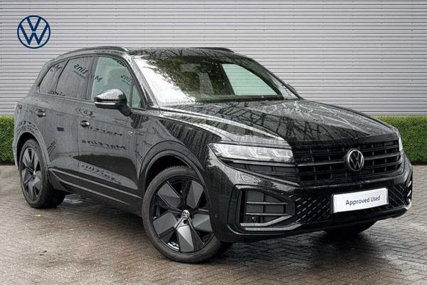Used 2025 Volkswagen Touareg 3.0 V6 TDI 4Motion 286 Black Edition 5dr Tip Auto Grenadilla Black at Martins Group