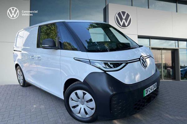 Used 2024 Volkswagen ID. Buzz Cargo Commerce SWB 204 PS 77 kWh Electric 1 Speed Automatic Candy White at Martins Group
