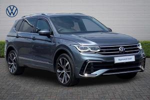 Used 2024 Volkswagen Tiguan Allspace 2.0 TDI R-Line 5dr DSG Platinum Grey