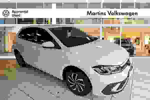 Used 2023 Volkswagen Polo MK6 Facelift 1.0 TSI (95ps) Life Pure white at Martins Group