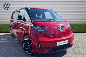 Used 2025 Volkswagen ID. Buzz 250kW GTX Pro 86kWh 5dr 4MOTION LWB Auto [7 Seat] Cherry Red