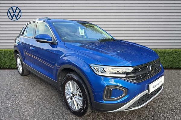 Used 2022 Volkswagen T-roc 1.5 TSI Life 5dr DSG Ravenna Blue at Martins Group