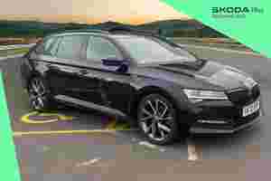 Used 2022 Skoda Superb 2.0TDI (200ps) SportLine Plus SCR DSG Black Magic Pearl Effect