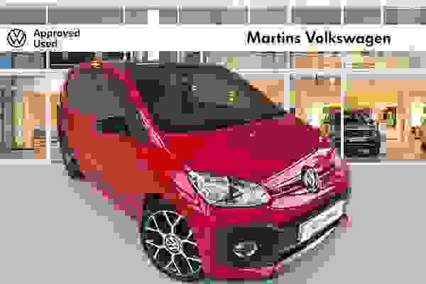 Used 2018 Volkswagen up! 3Dr 1.0 115PS GTI **CRUISE AND PARK PACK** Tornado Red at Martins Group