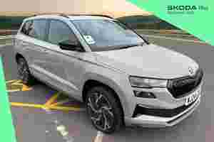 Used 2024 Skoda Karoq SUV 1.5 TSI (150ps) SportLine ACT Meteor Grey