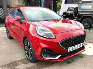Used 2020 Ford Puma SUV 1.0 (125ps) ST-Line Vignale Fantastic Red Exclusive Paint
