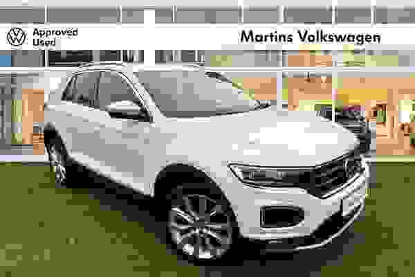 Used 2020 Volkswagen T-ROC 2017 1.5 TSI SEL 150PS EVO DSG **DISCOVER SAT NAV** Pure white at Martins Group