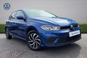 Used 2023 Volkswagen Polo 1.0 TSI Life 5dr Reef blue