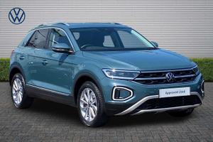 Used 2025 Volkswagen T-roc 1.5 TSI Style 5dr Petrol Blue