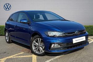 Used 2021 Volkswagen Polo 1.0 TSI 110 R-Line 5dr Blue