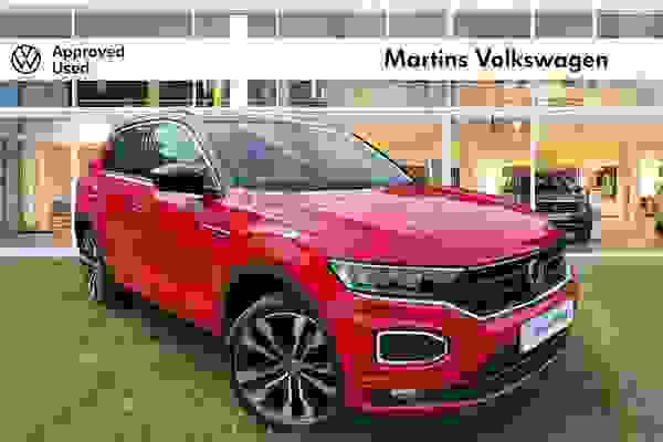 Used 2019 Volkswagen T-ROC 2017 1.5 TSI R-Line 150PS EVO DSG Flash Red at Martins Group