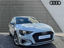 Used 2024 Audi A3 Sportback Sport 35 TFSI  150 PS S tronic Glacier white, metallic