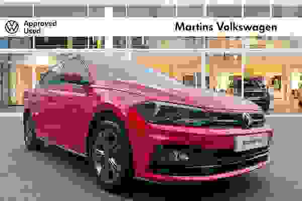 Used 2021 Volkswagen Polo MK6 Hatchback 5Dr 1.0 TSI 110PS R-Line Flash Red at Martins Group