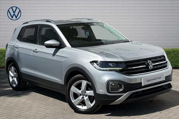 Used 2023 Volkswagen T-cross 1.5 TSI EVO SEL 5dr DSG Reflex Silver at Martins Group