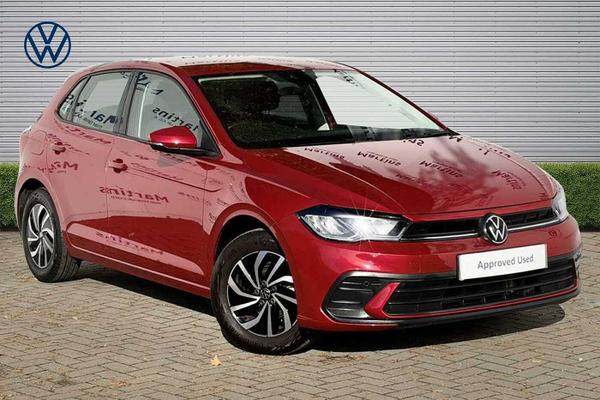 Used 2023 Volkswagen Polo 1.0 TSI Life 5dr Kings Red at Martins Group