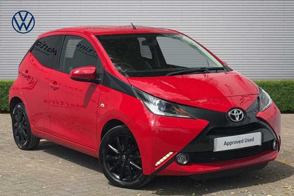 Used 2018 Toyota Aygo 1.0 VVT-i X-Style 5dr Red Bi-Tone at Martins Group