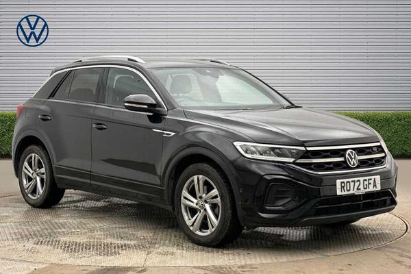 Used 2022 Volkswagen T-roc 1.5 TSI R-Line 5dr DSG Deep Black at Martins Group