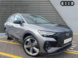 Used 2026 Audi Q4 E-tron Black Edition 45  210,00 kW Typhoon grey, metallic