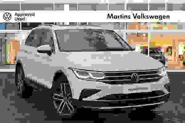 Used 2023 Volkswagen Tiguan PA Life 1.4 TSI (245ps) Elegance Hybrid DSG 5 door Pure White at Martins Group