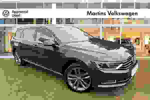 Used 2017 Volkswagen Passat 2.0 TDI GT 150PS DSG Estate **VIENNA LEATHER*HEATED FRONT+REAR SEATS** Manganese Grey at Martins Group