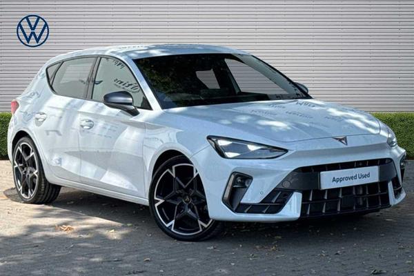 Used 2025 CUPRA Leon 1.5 TSI 150 V2 5dr Glacial White at Martins Group