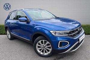 Used 2025 Volkswagen T-roc 2.0 TDI 150 EVO Style 5dr DSG Ravenna Blue