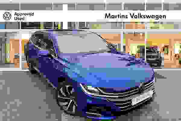 Used 2023 Volkswagen Arteon R-Line 2.0 TSI 190PS 7-speed DSG 5 Door Lapiz Blue at Martins Group