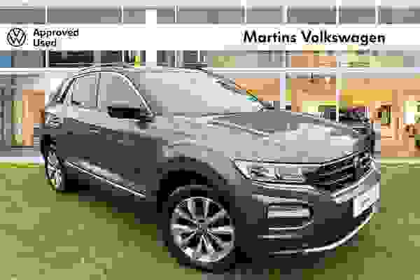 Used 2021 Volkswagen T-ROC 2017 1.5 TSI Design 150PS EVO DSG **HEATED FRONT SEATS** Indium Grey With Black Roof at Martins Group