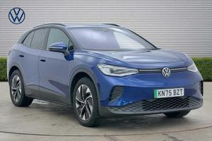 Used 2025 Volkswagen ID.4 210kW Match Pro 77kWh 5dr Auto Blue Dusk