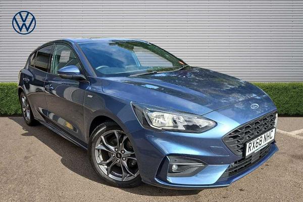 Used 2019 Ford Focus 1.0 EcoBoost 125 ST-Line 5dr Blue at Martins Group