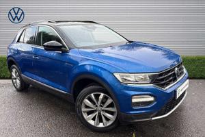 Used 2018 Volkswagen T-roc 1.0 TSI Design 5dr Ravenna Blue