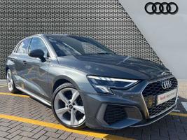 Used 2022 Audi A3 Sportback S line 35 TFSI  150 PS S tronic Daytona Grey Pearlescent