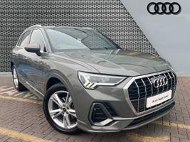 Used 2024 Audi Q3 S line 35 TFSI  150 PS S tronic Chronos grey, metallic