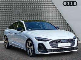 Used 2026 Audi A5 Saloon Edition 1 TDI quattro 204 PS S tronic Glacier white, metallic