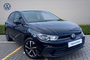 Used 2024 Volkswagen Polo 1.0 TSI Match 5dr Deep black