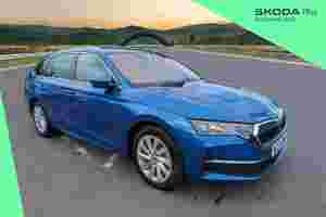 Used 2024 Skoda Octavia 2.0TDI (150ps) First Edition SCR DSG Estate Race Blue