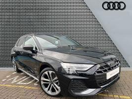 Used 2025 Audi A3 Sportback S line TFSI  116 PS 6-speed Mythos black, metallic