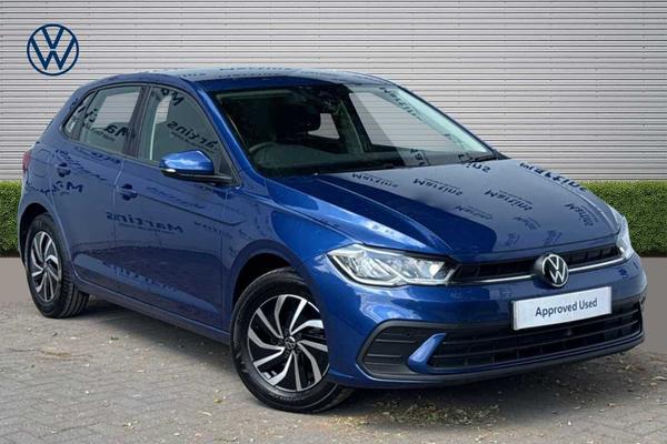 Used 2026 Volkswagen Polo 1.0 TSI Life 5dr Reef Blue at Martins Group