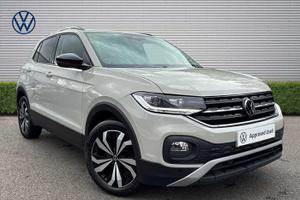 Used 2022 Volkswagen T-cross 1.0 TSI 110 Black Edition 5dr Ascot Grey