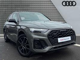Used 2025 Audi Q5 Black Edition 40 TDI quattro 204 PS S tronic Chronos grey, metallic