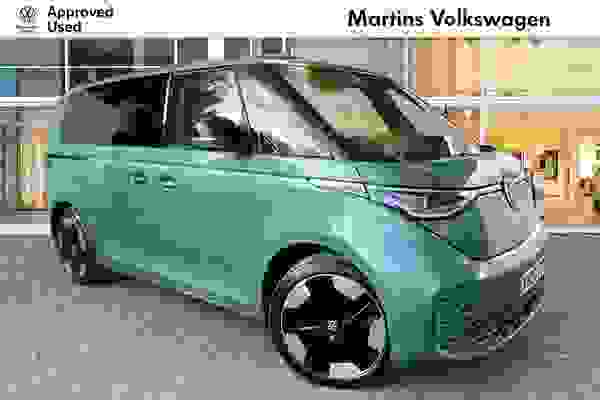 Used 2023 Volkswagen ID. Buzz Style Edition SWB 204 PS 77 kWh Pro Electric 1 Speed Automatic Bay Leaf Green at Martins Group