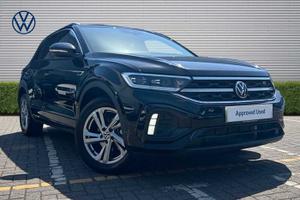 Used 2025 Volkswagen T-roc 1.5 TSI R-Line 5dr Deep black