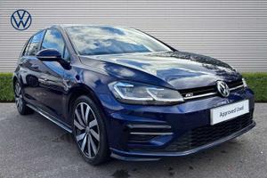Used 2017 Volkswagen Golf 1.5 TSI EVO 150 R-Line 5dr DSG Atlantic Blue