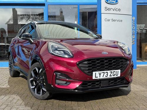 Used 2024 Ford Puma EcoBoost Hybrid mHEV 155 Vivid Ruby Ed 5dr