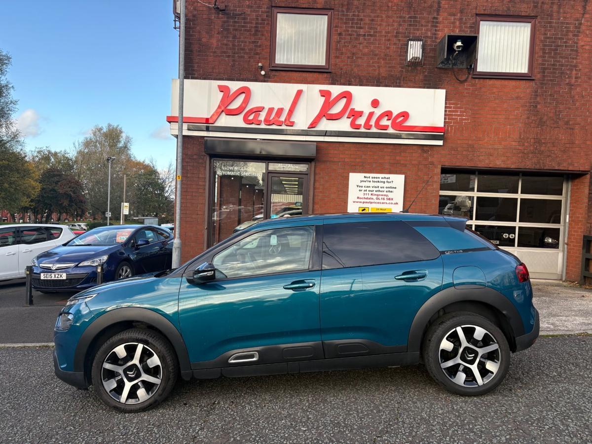Used 2019 Citroen C4 Cactus 1.2 PureTech Flair 5dr [6 Speed] 8,495 34,907  miles Blue | Paul Price Cars