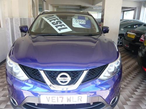 2017 NISSAN QASHQAI 1.6 DCI TEKNA NON PANORAMIC 5DR 4WD DIESEL 122,529 MILES MANUAL ONLY... photo