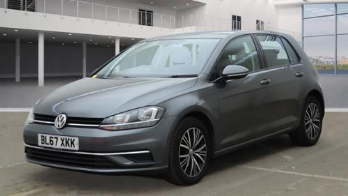 2017 VOLKSWAGEN GOLF 1.6 TDI SE 5DR DSG DIESEL 64,000 MILES AUTOMATIC ONLY 10,995 VIEW... photo