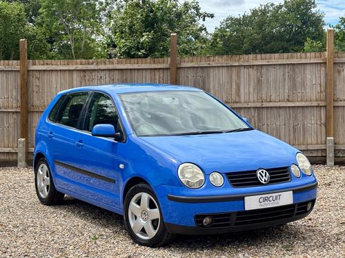 2003 VOLKSWAGEN POLO 1.4 SPORT 100BHP 61,000 MILES JAZZ BLUE 5 DOOR MANUAL ULEZ PETROL... photo